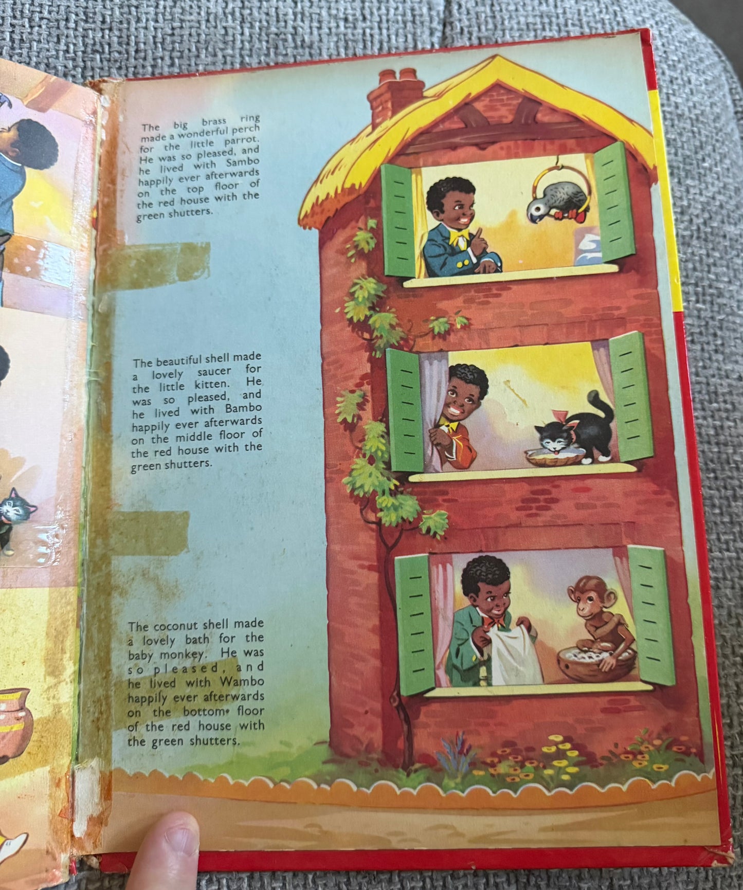 1953 The Three Little Black Boys (A Play With Me Book) Ann Verrent (David White Paper Engineer) Sampson Low