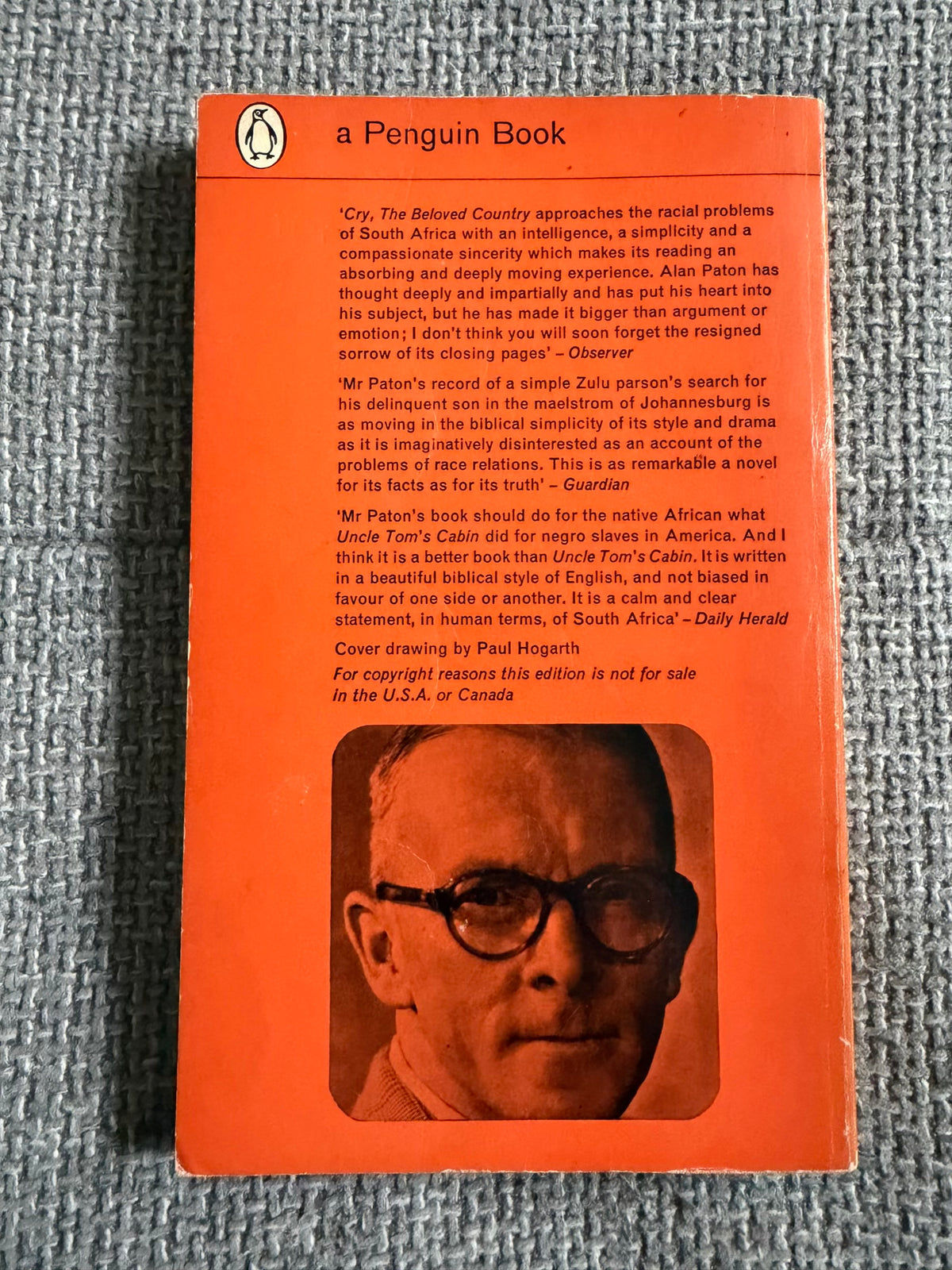 1966 Cry The Beloved Country - Alan Paton (Penguin)