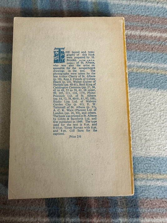 1960’s St.Albans City Guide Book - Honeyburn Books (UK)