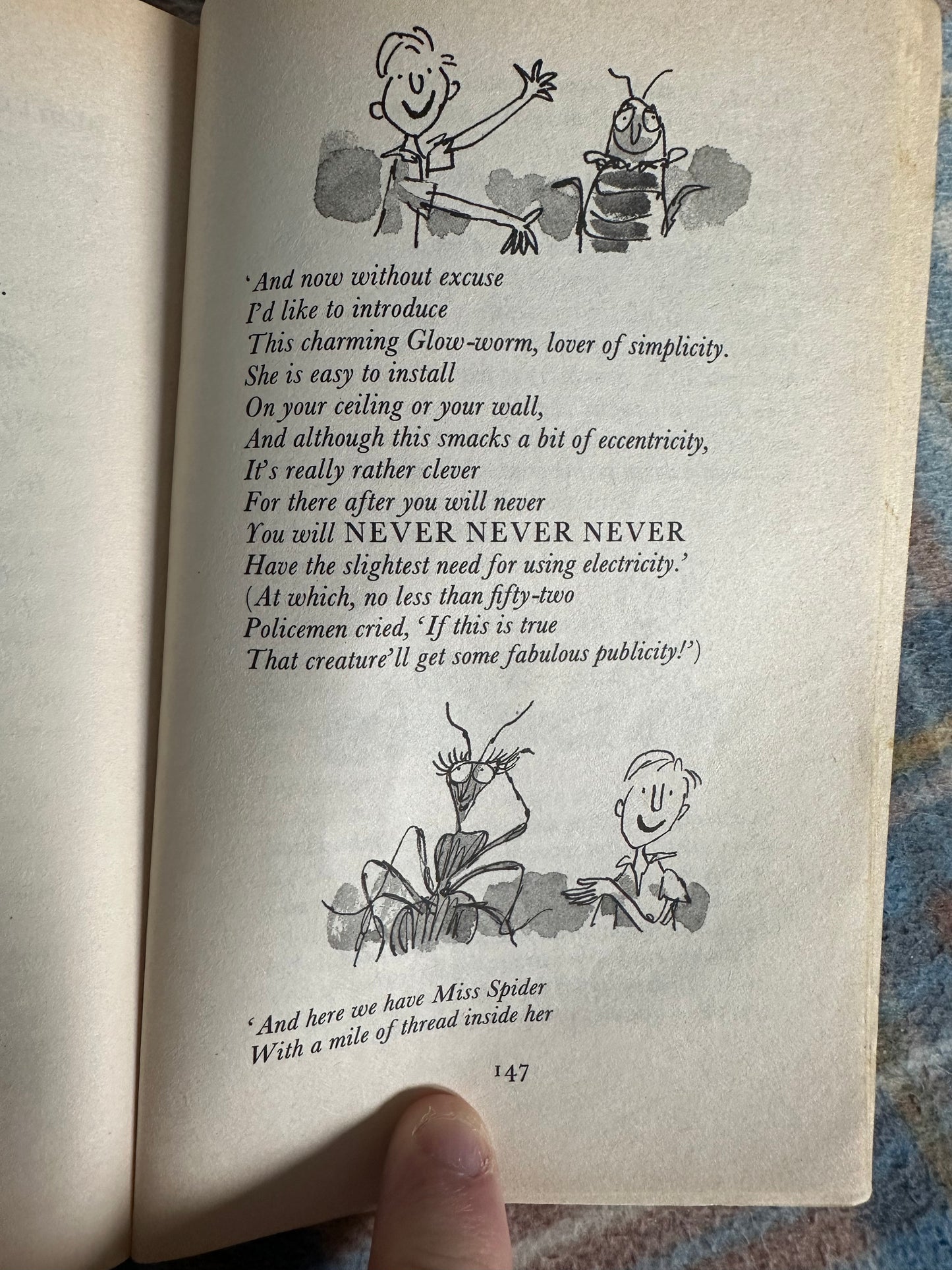 1997 James & The Giant Peach - Roald Dahl(Quentin Blake Illust) Tetley Tea edition Special Commission - Honeyburn Books (UK)