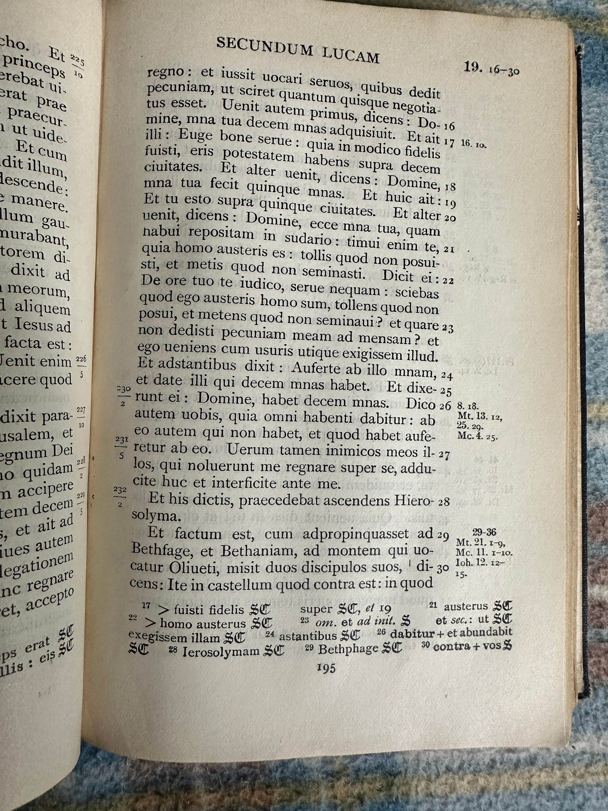 1926 Nouum Testamentvm Latine - J. Wordsworth & H. I. White(Oxonii) editio Minor - Honeyburn Books (UK)