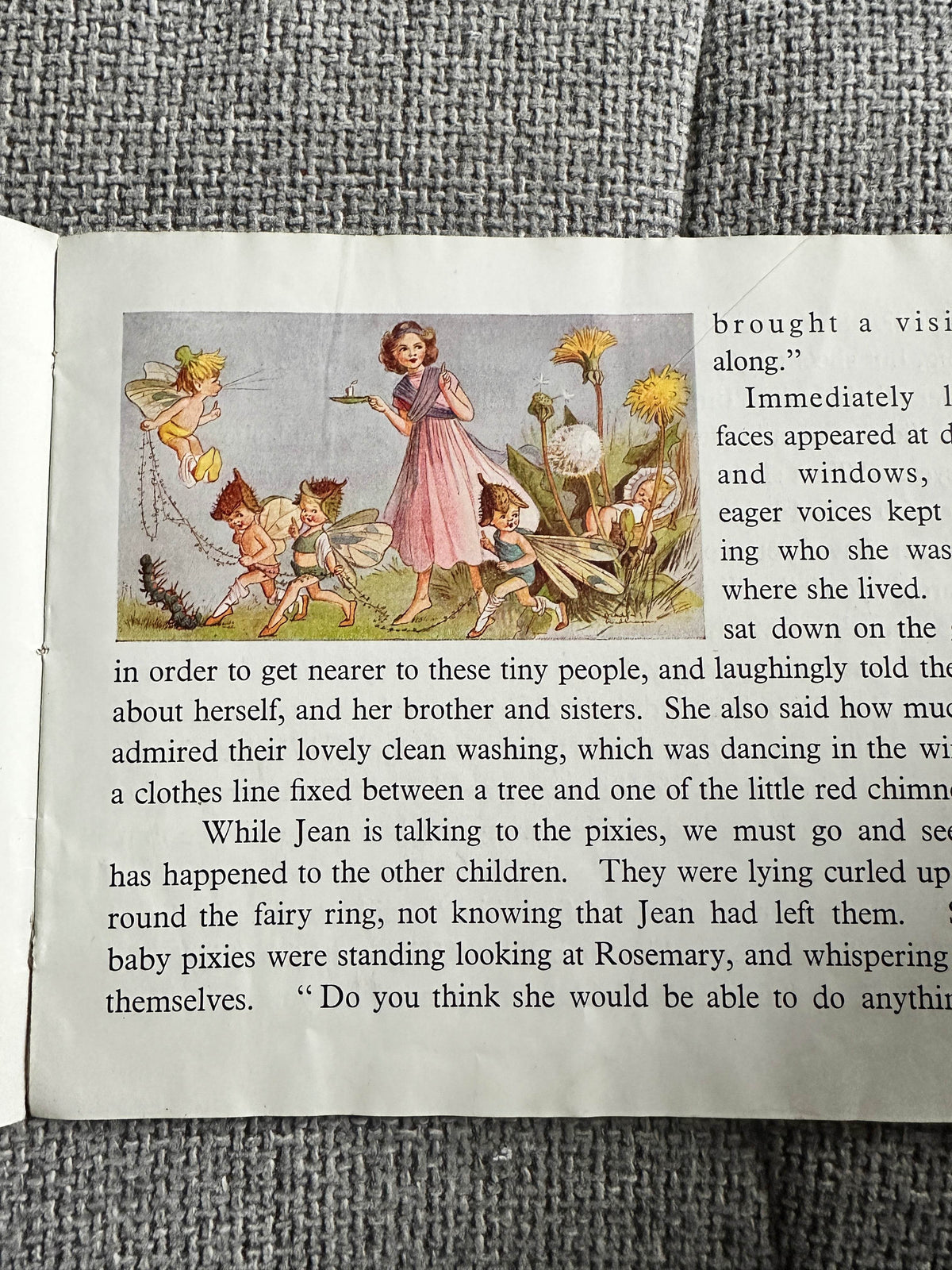 1940’s The Pixies Of Willow Wood(& How The Children Really Met Them) Anne Hope(J. Salmon Ltd Publisher) - Honeyburn Books (UK)