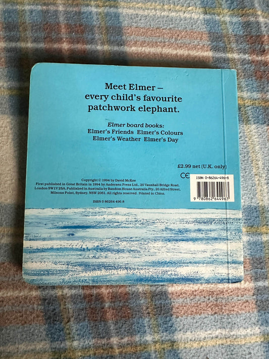 1994 Elmer’s Day - David McKee(Board Book)Andersen Press - Honeyburn Books (UK)