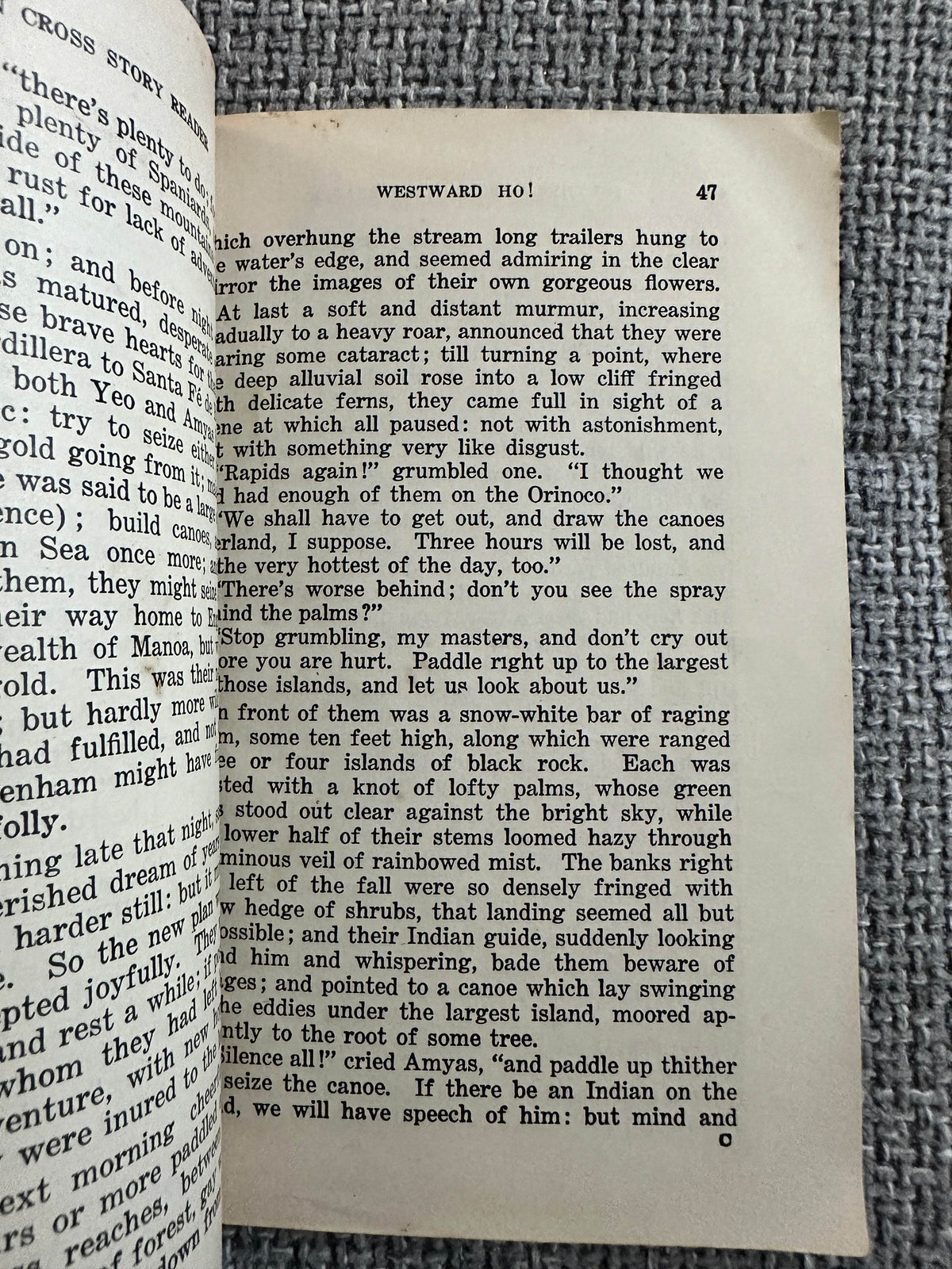 1930’s Westward Ho! - Charles Kingsley(Southern Cross Story Readers)Whitcombe & Tombs Ltd - Honeyburn Books (UK)