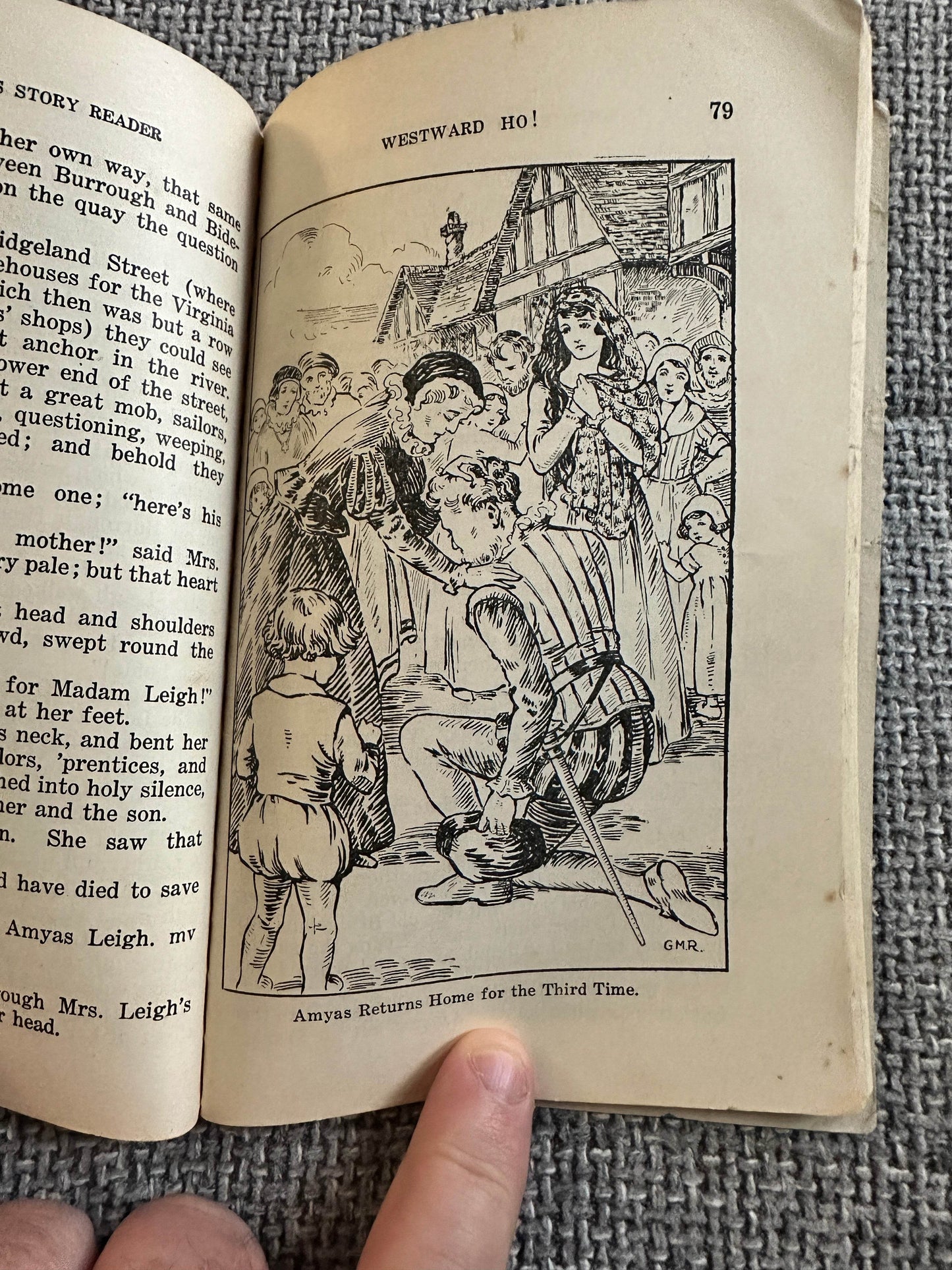 1930’s Westward Ho! - Charles Kingsley(Southern Cross Story Readers)Whitcombe & Tombs Ltd - Honeyburn Books (UK)