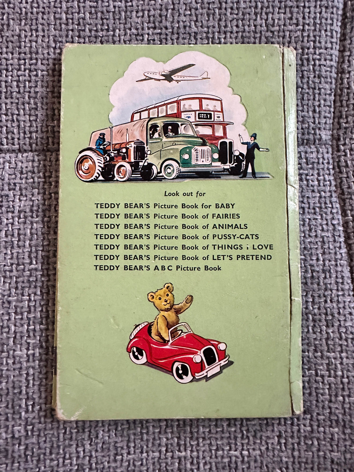 1950’s Teddy Bear’s Picture Book Of Look & See(Sampson Low Ltd) - Honeyburn Books (UK)