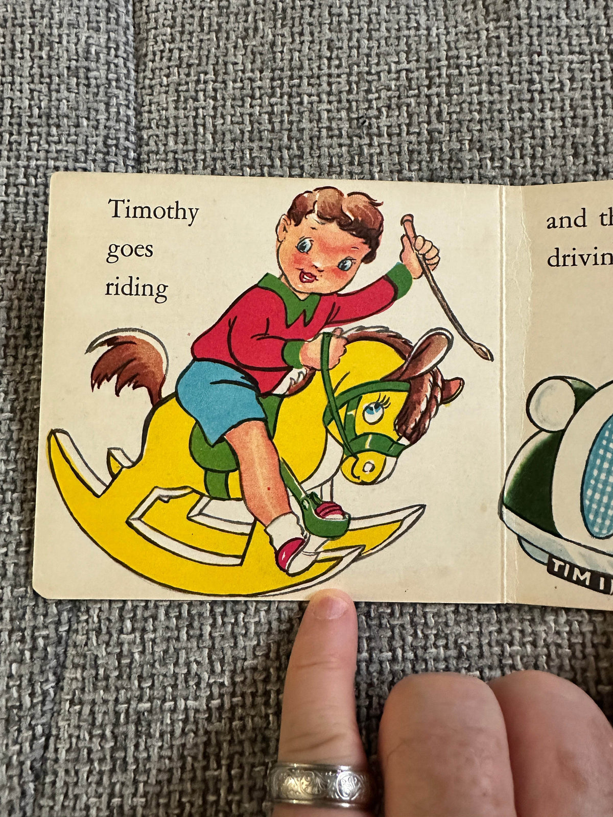 1950’s Timothy’s Toys(Treasure Hour) Board Book - Honeyburn Books (UK)