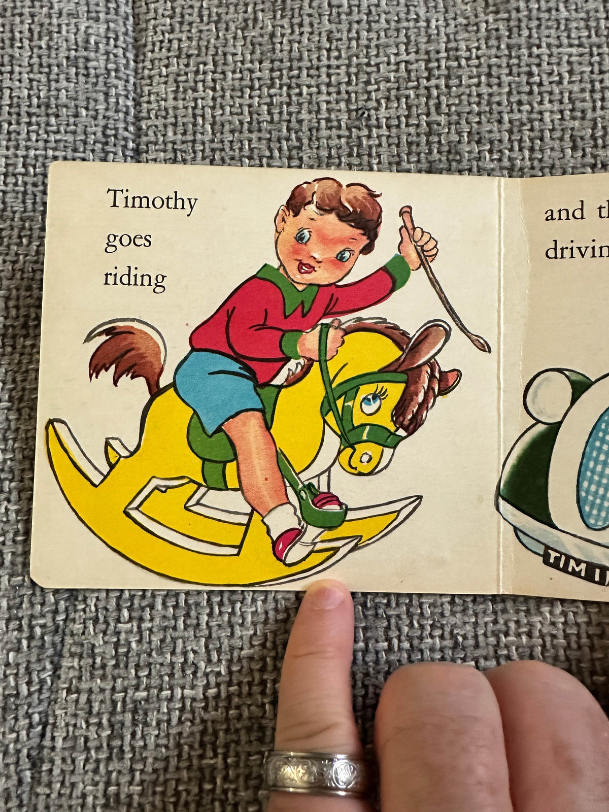 1950’s Timothy’s Toys(Treasure Hour) Board Book - Honeyburn Books (UK)