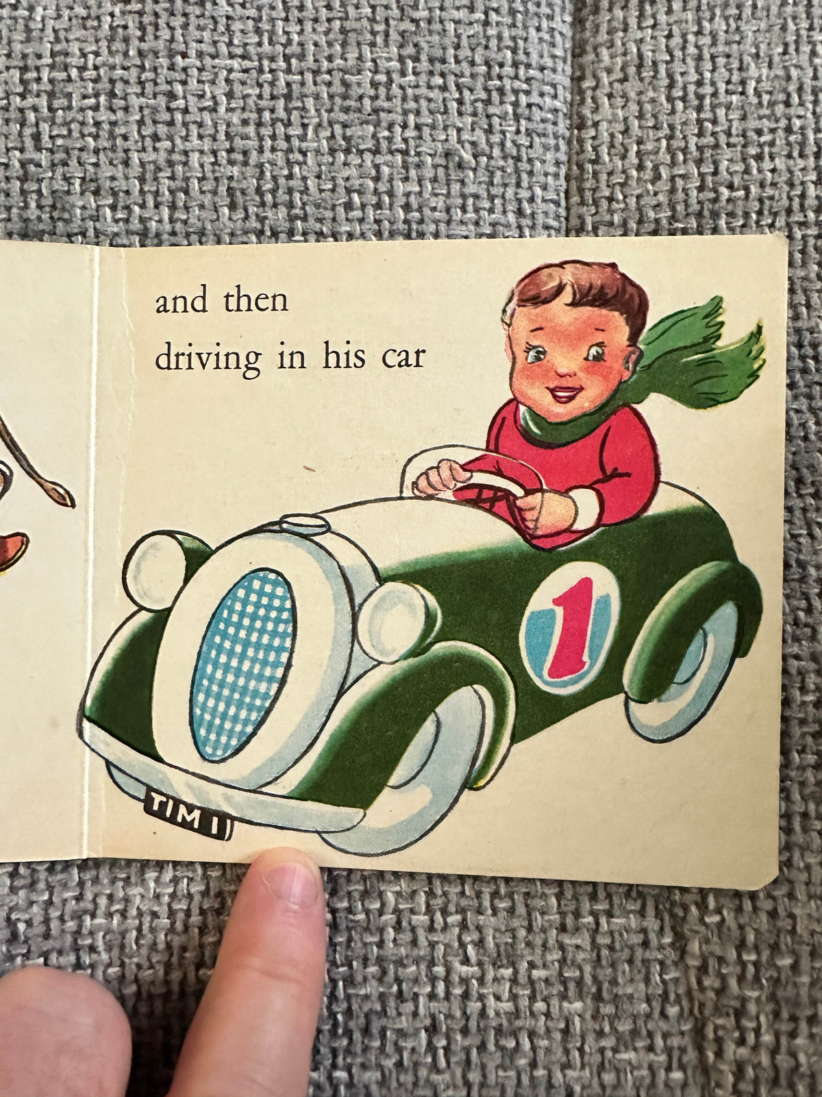 1950’s Timothy’s Toys(Treasure Hour) Board Book - Honeyburn Books (UK)