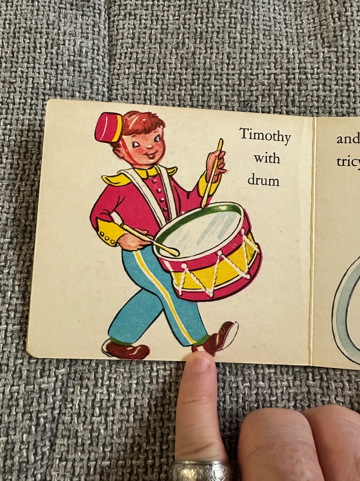 1950’s Timothy’s Toys(Treasure Hour) Board Book - Honeyburn Books (UK)