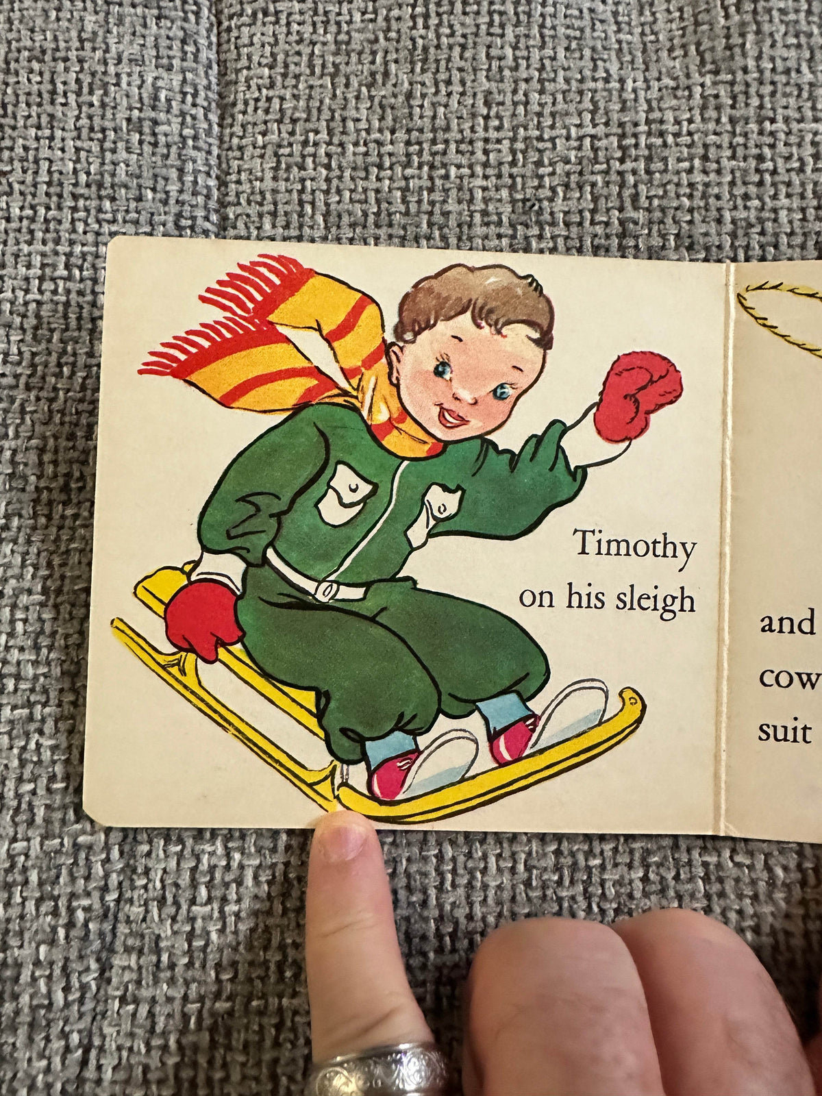 1950’s Timothy’s Toys(Treasure Hour) Board Book - Honeyburn Books (UK)