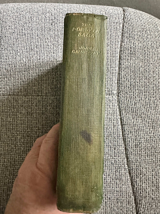 1925 The Forsyte Saga - John Galsworthy (William Heinemann Ltd) including Family Tree