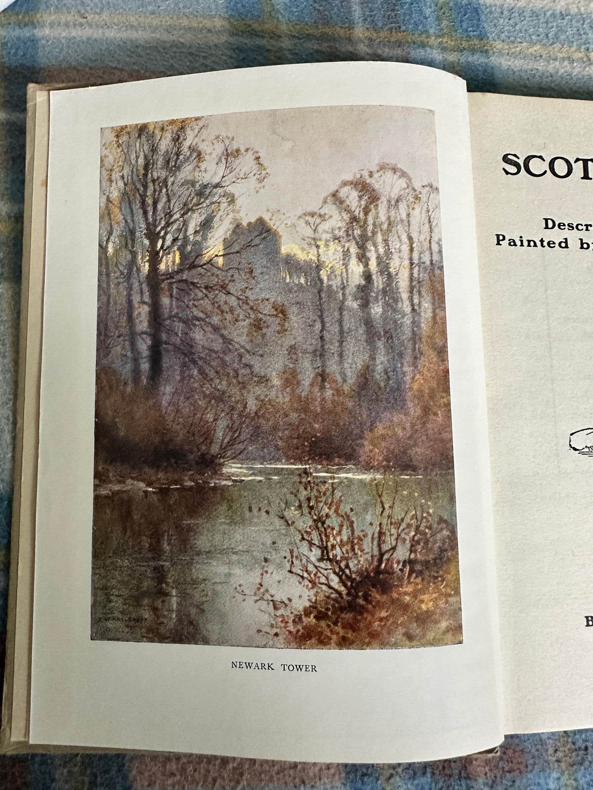1922 The Scott Country - John Geddie(Painted by E. W. Haslehust)Blackie & Son Ltd) - Honeyburn Books (UK)