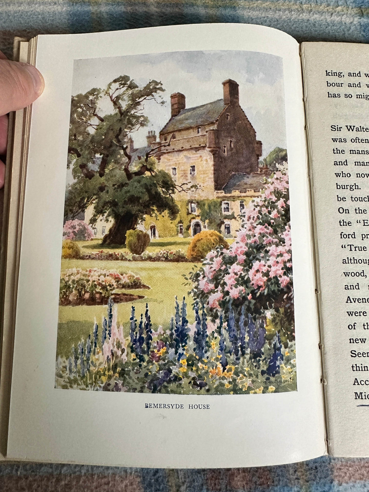 1922 The Scott Country - John Geddie(Painted by E. W. Haslehust)Blackie & Son Ltd) - Honeyburn Books (UK)