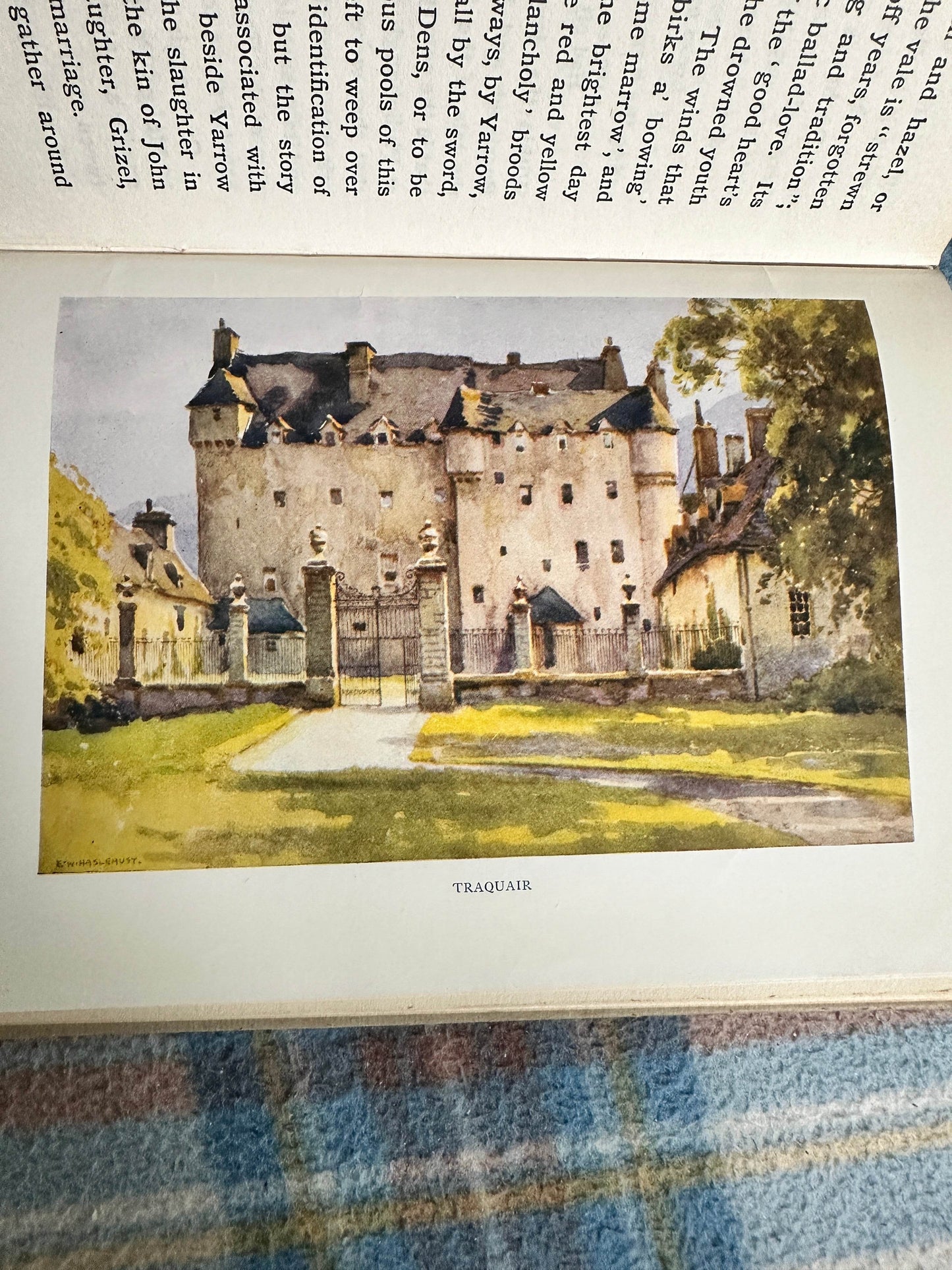 1922 The Scott Country - John Geddie(Painted by E. W. Haslehust)Blackie & Son Ltd) - Honeyburn Books (UK)