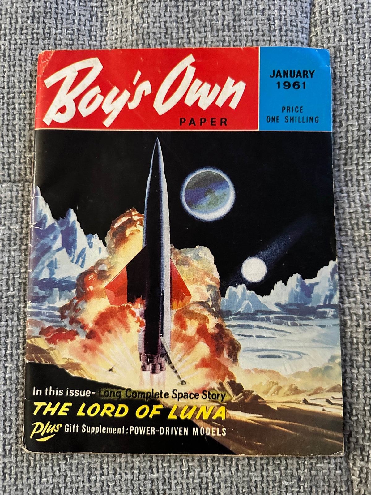 1961 Boy’s Own Paper(Power Driven Models) - Honeyburn Books (UK)