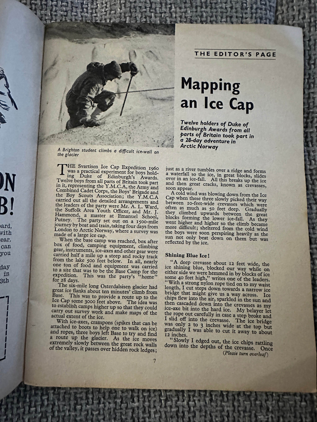 1961 Boy’s Own Paper(Power Driven Models) - Honeyburn Books (UK)