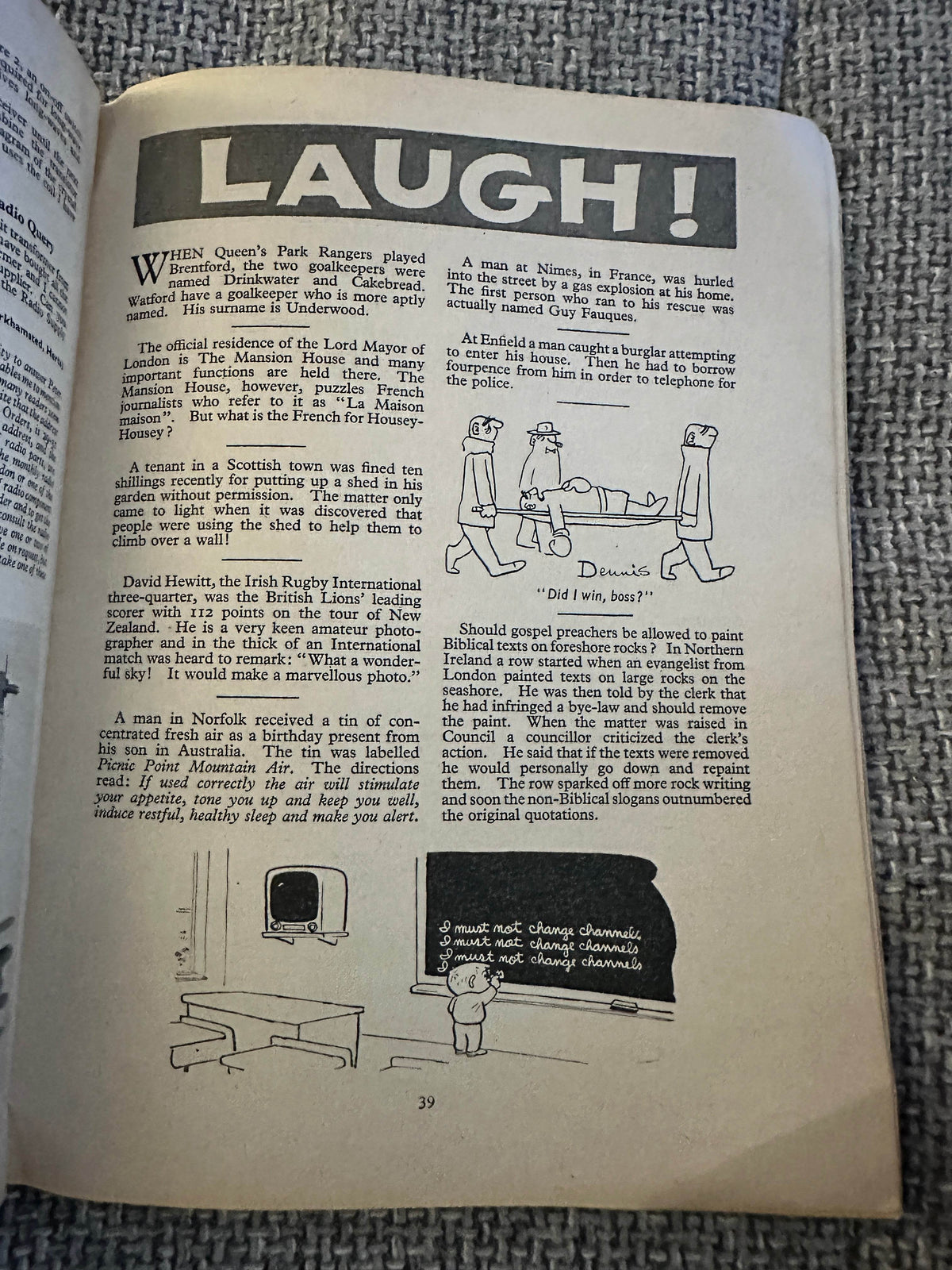 1961 Boy’s Own Paper(Power Driven Models) - Honeyburn Books (UK)