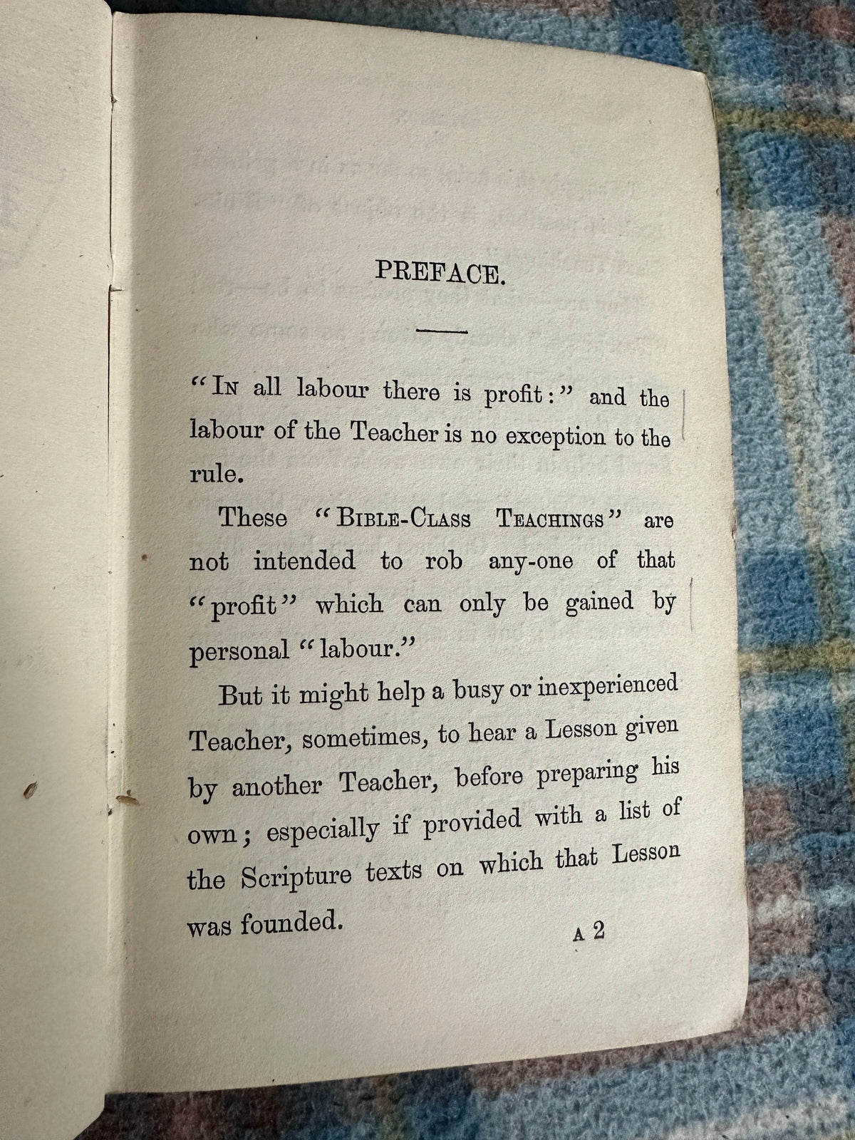 1867 Bible Class Teachings (William McIntosh Published) - Honeyburn Books (UK)