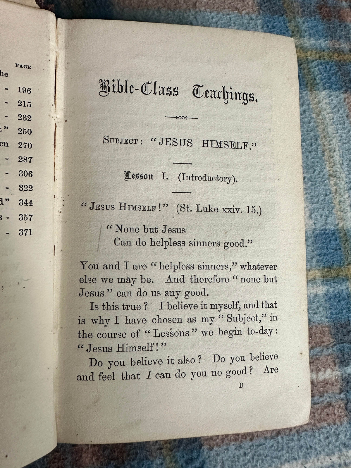 1867 Bible Class Teachings (William McIntosh Published) - Honeyburn Books (UK)