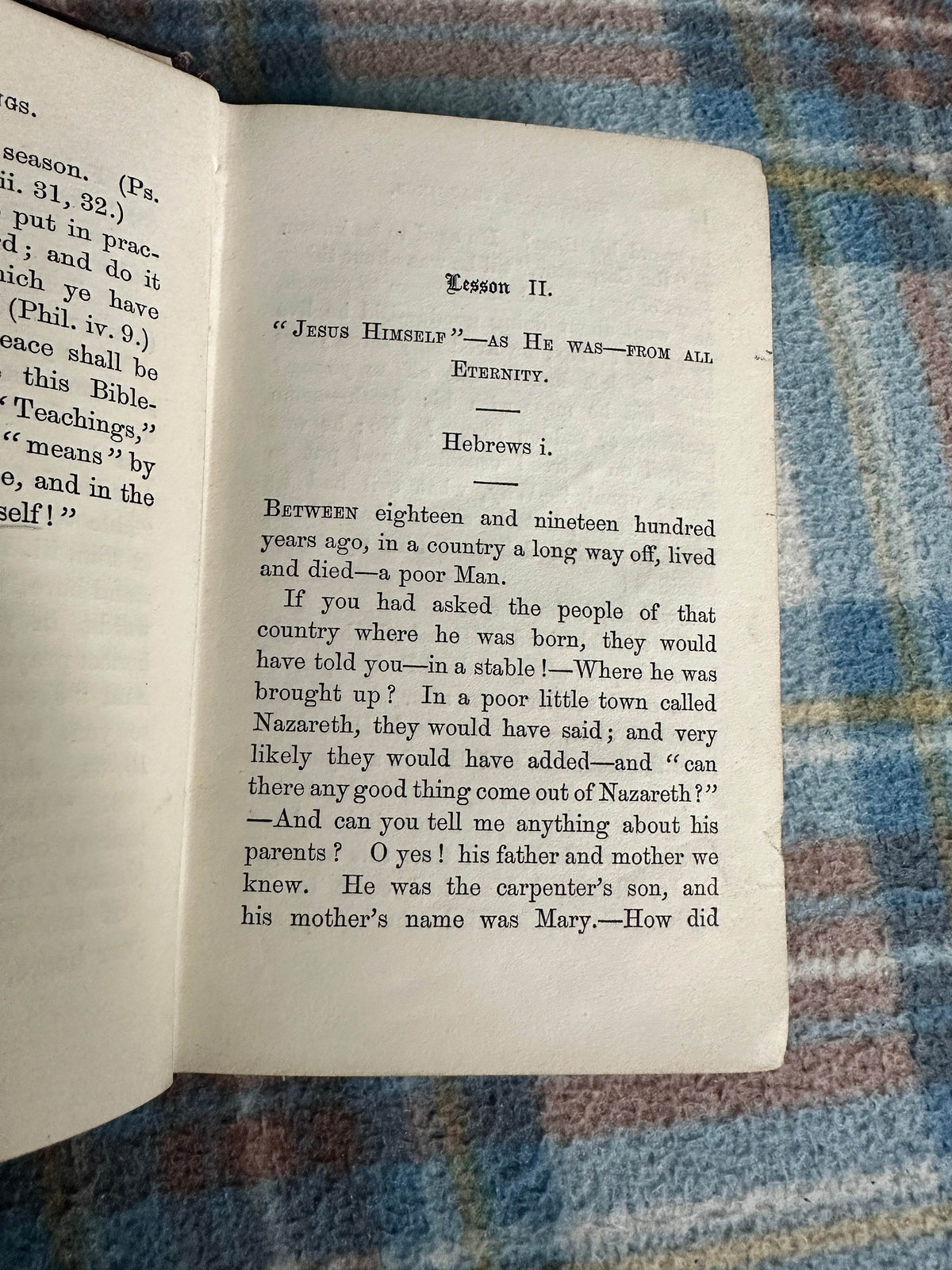 1867 Bible Class Teachings (William McIntosh Published) - Honeyburn Books (UK)