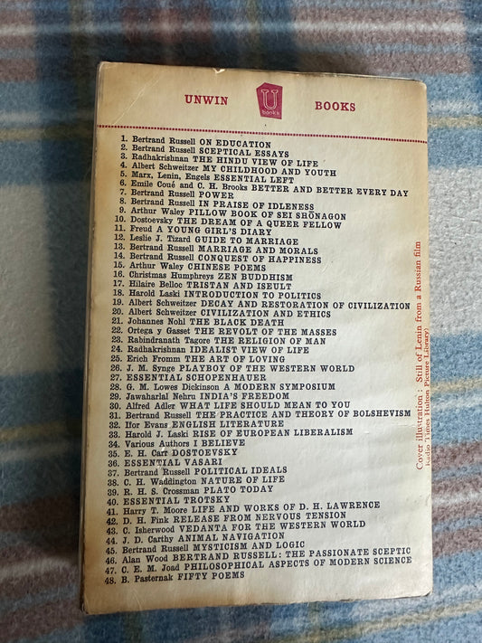 1963 The Essential Left - Marx, Engels & Lenin (Unwin Books) - Honeyburn Books (UK)
