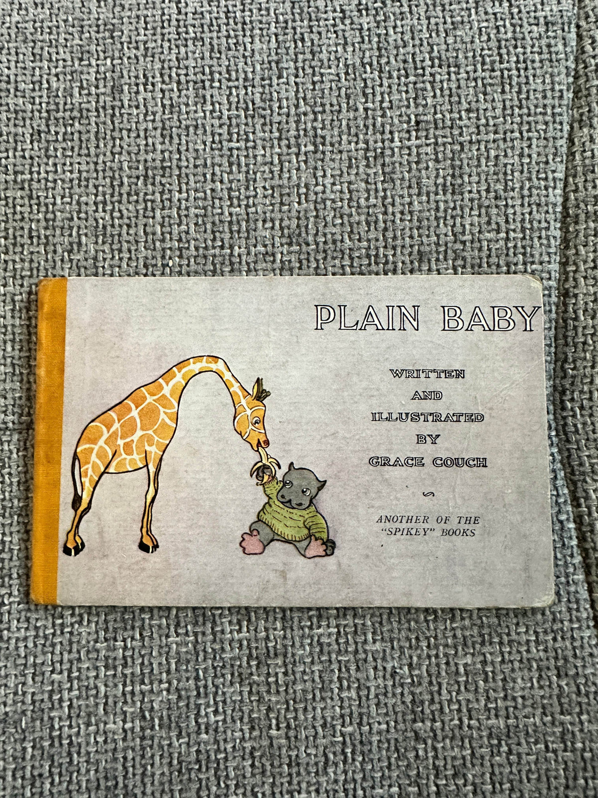 1945 Plain Baby(Spikey Book)Grace Couch (William Lewis Printers) - Honeyburn Books (UK)