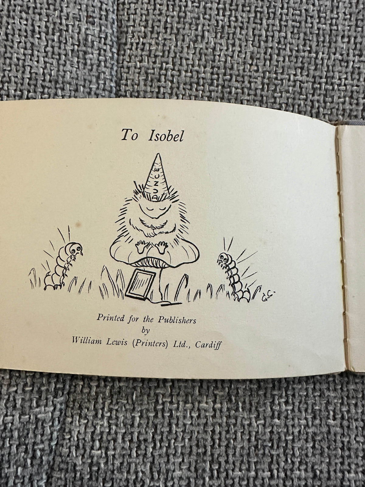 1945 Spikey’s Schoolday - Grace Couch(William Lewis Printers) - Honeyburn Books (UK)