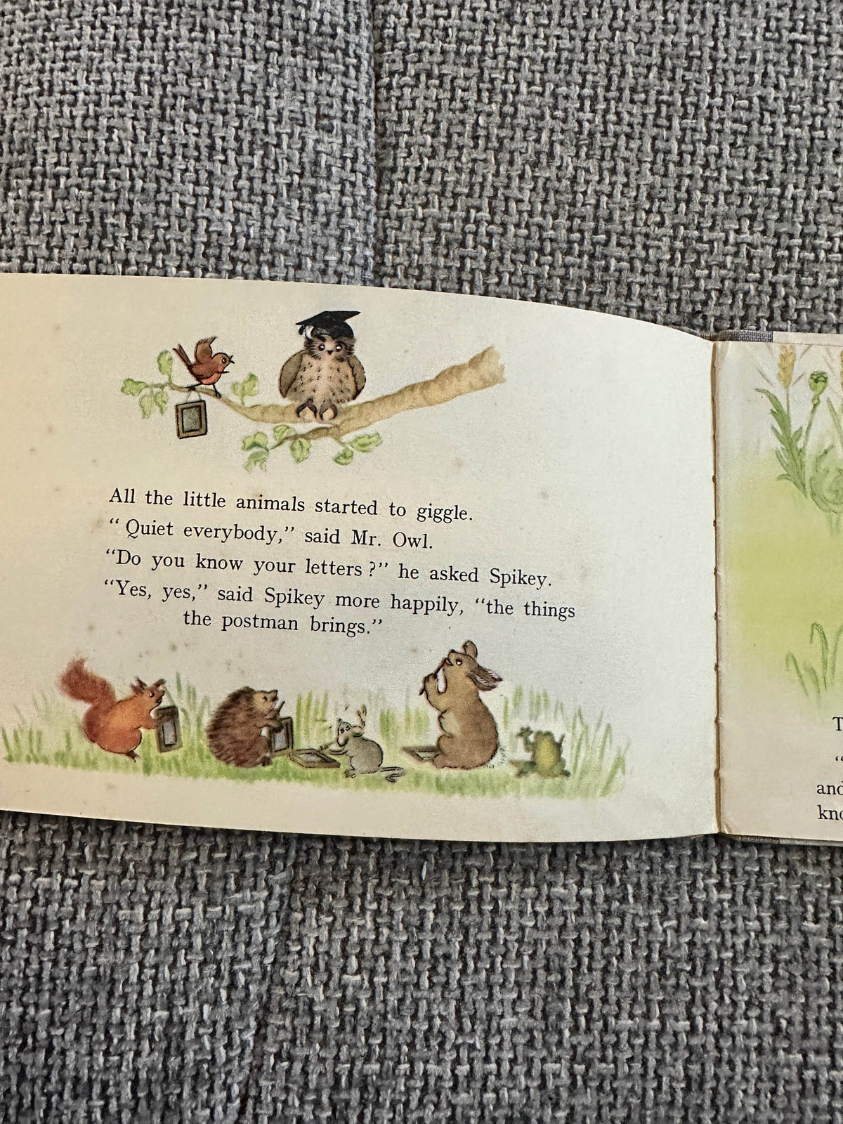 1945 Spikey’s Schoolday - Grace Couch(William Lewis Printers) - Honeyburn Books (UK)
