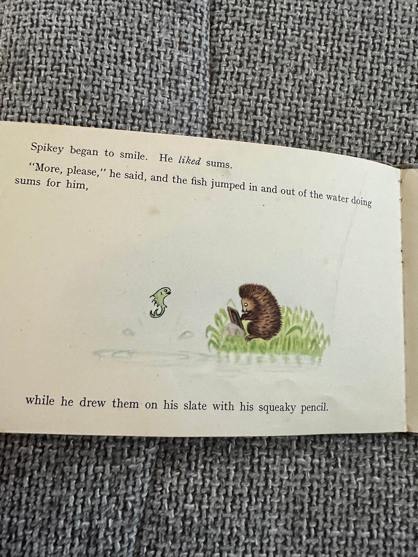 1945 Spikey’s Schoolday - Grace Couch(William Lewis Printers) - Honeyburn Books (UK)