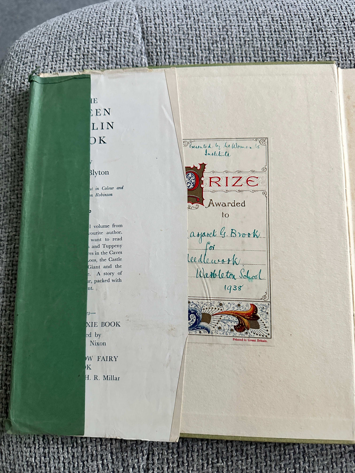 1935 The Green Goblin Book Enid Blyton First Edition