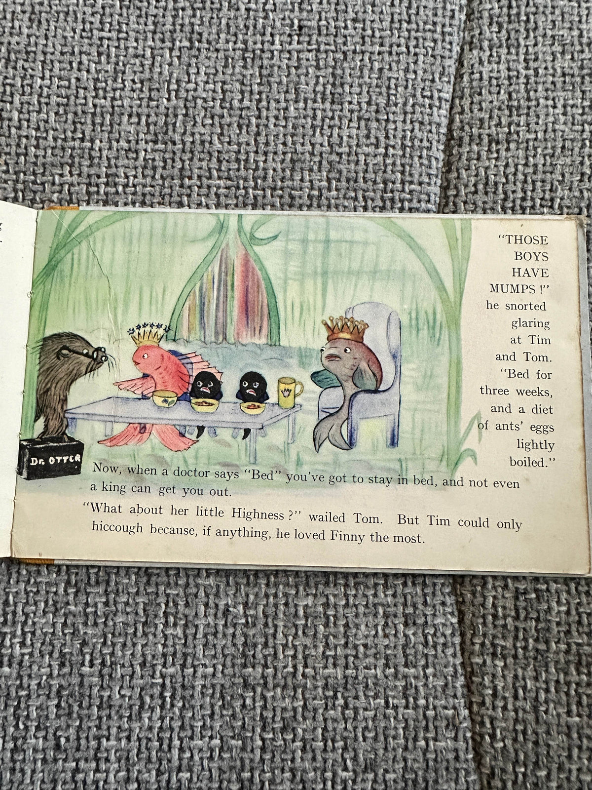 1945 Princess Finny(A Spikey Book) Grace Couch (William Lewis Printers) - Honeyburn Books (UK)