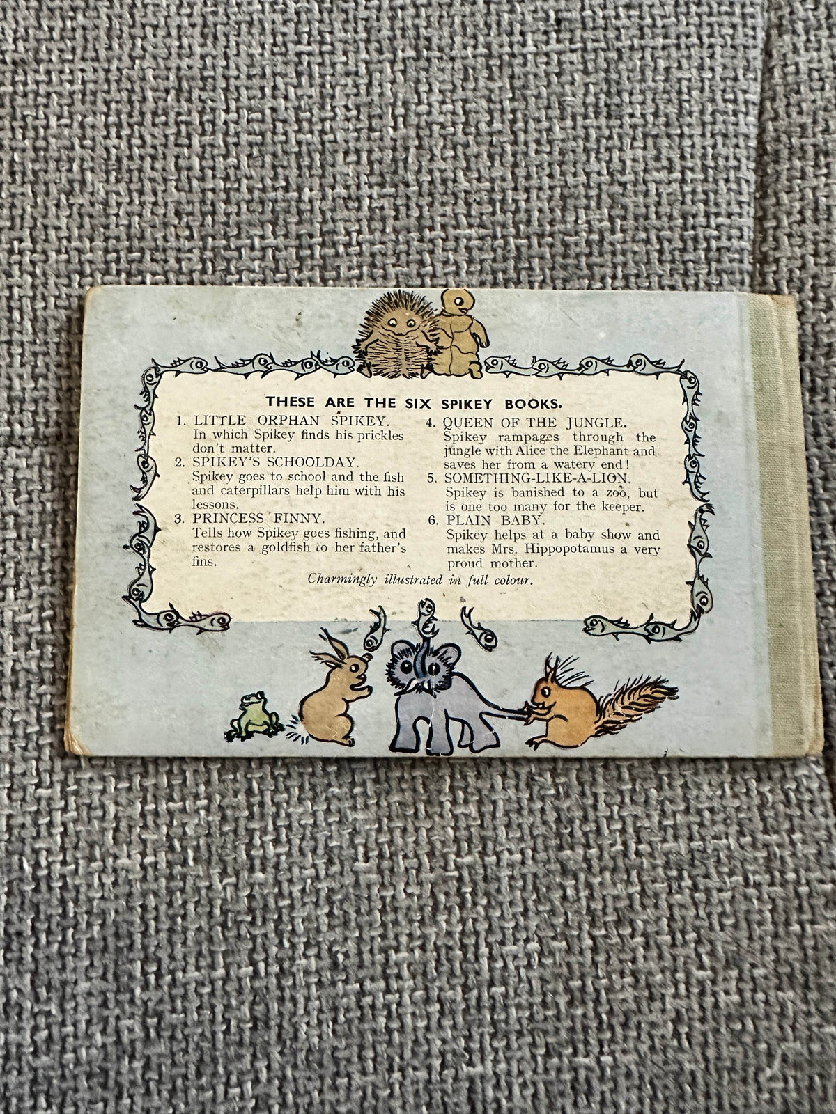 1945 Little Orphan Spikey - Grace Couch (William Lewis Printers) - Honeyburn Books (UK)