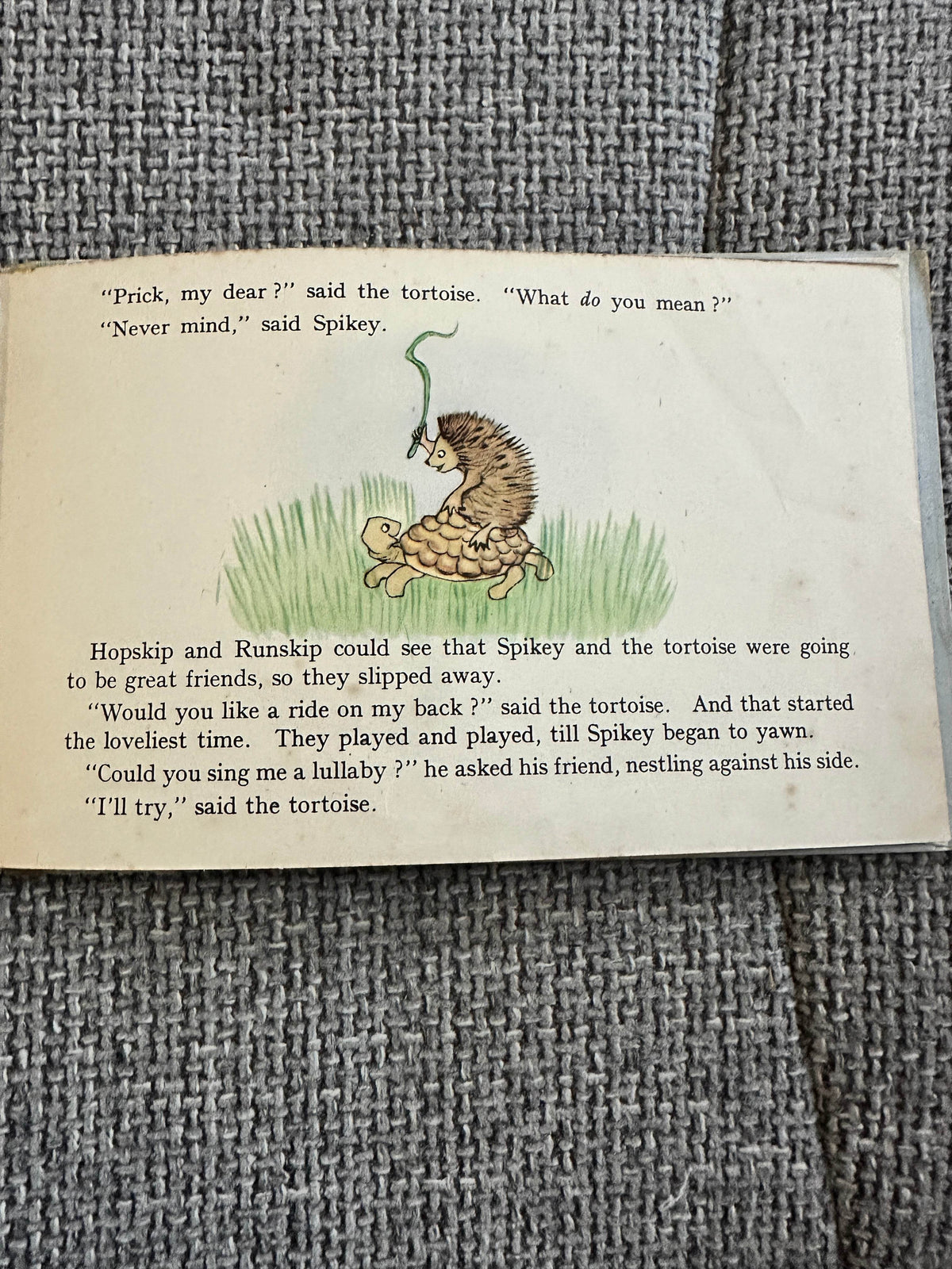 1945 Little Orphan Spikey - Grace Couch (William Lewis Printers) - Honeyburn Books (UK)