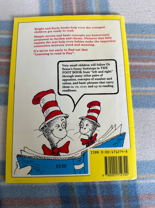 1973 The Foot Book - Dr. Seuss(Collins) - Honeyburn Books (UK)