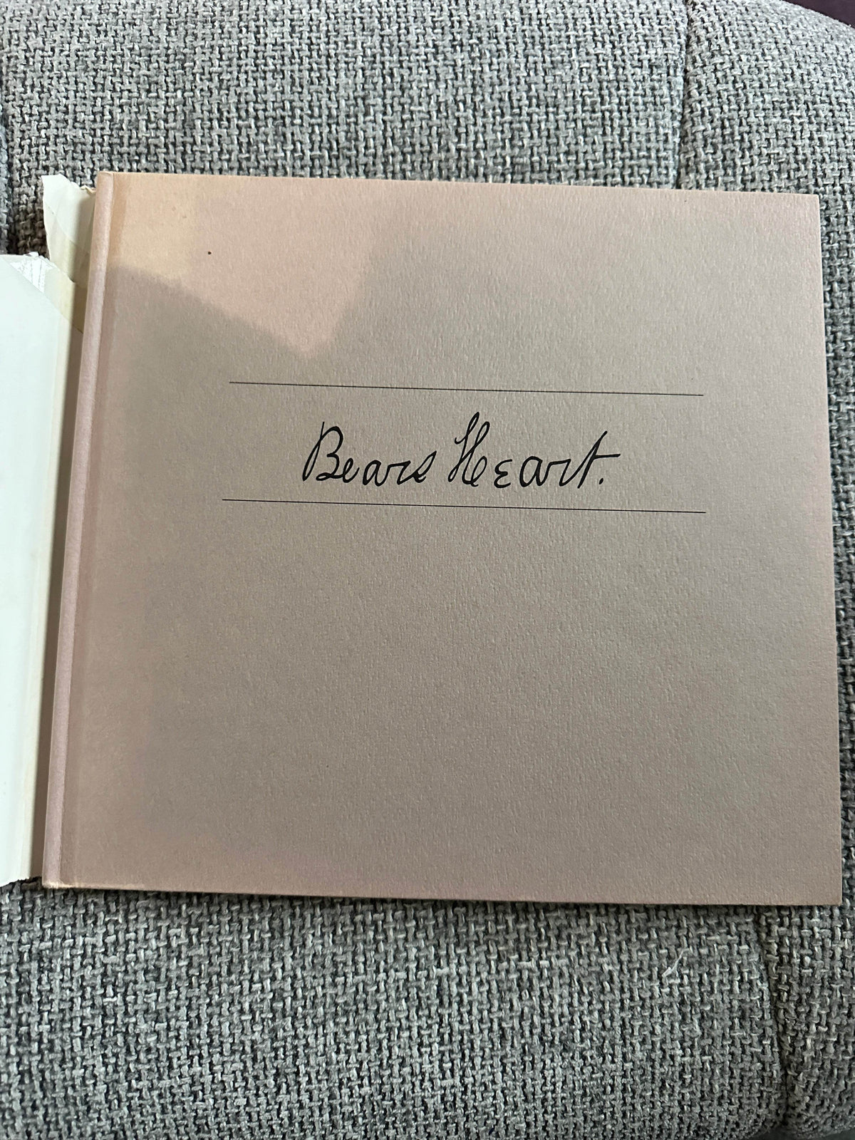 1977*1st* Bear’s Heart (Scenes From The Life Of A Cheyenne Artist Of 100yrs Ago With Pictures By Himself) Burton Supree with Ann Ross( H. B. Lippincott Company - Honeyburn Books (UK)