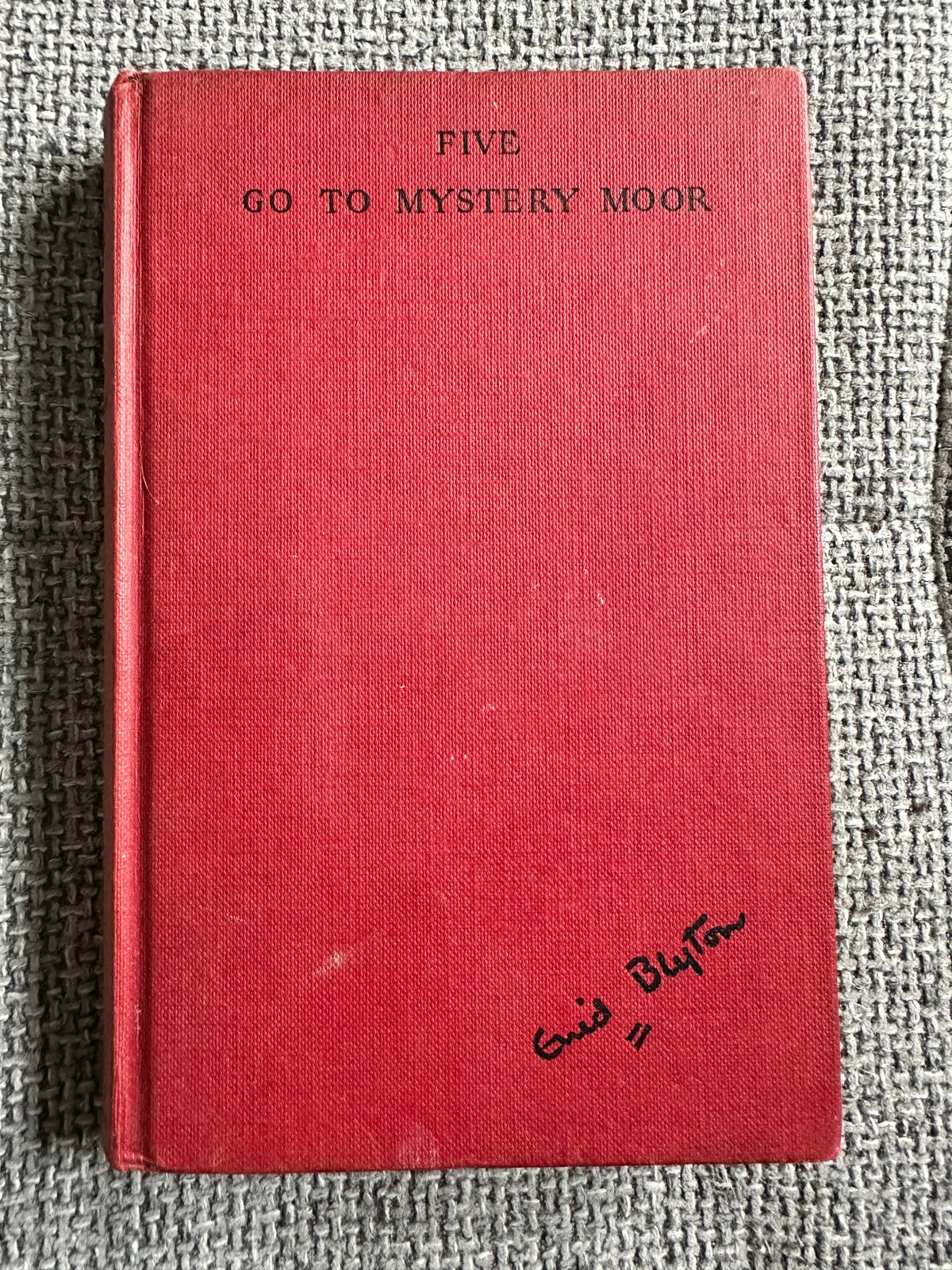 1954*1st* Five Go To Mystery Moor - Enid Blyton (Hodder & Stoughton)