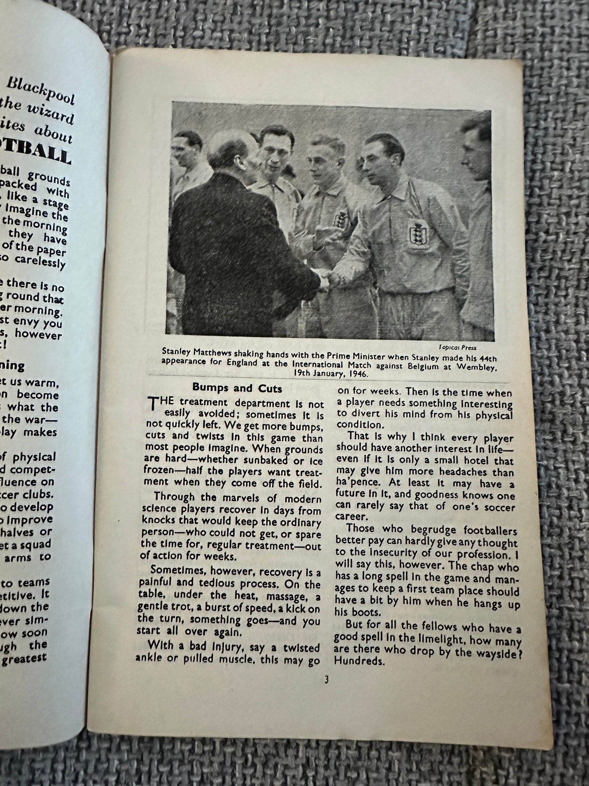 1948 Football Fanfare - S. Evelyn Thomas(Jack Ketton Drawings) - Honeyburn Books (UK)
