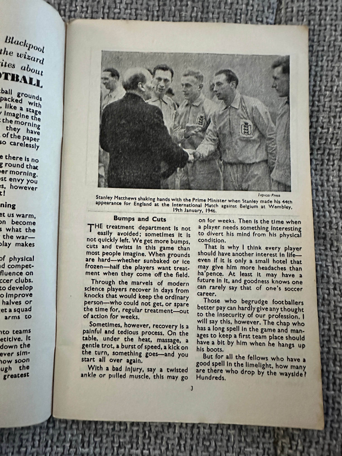 1948 Football Fanfare - S. Evelyn Thomas(Jack Ketton Drawings) - Honeyburn Books (UK)