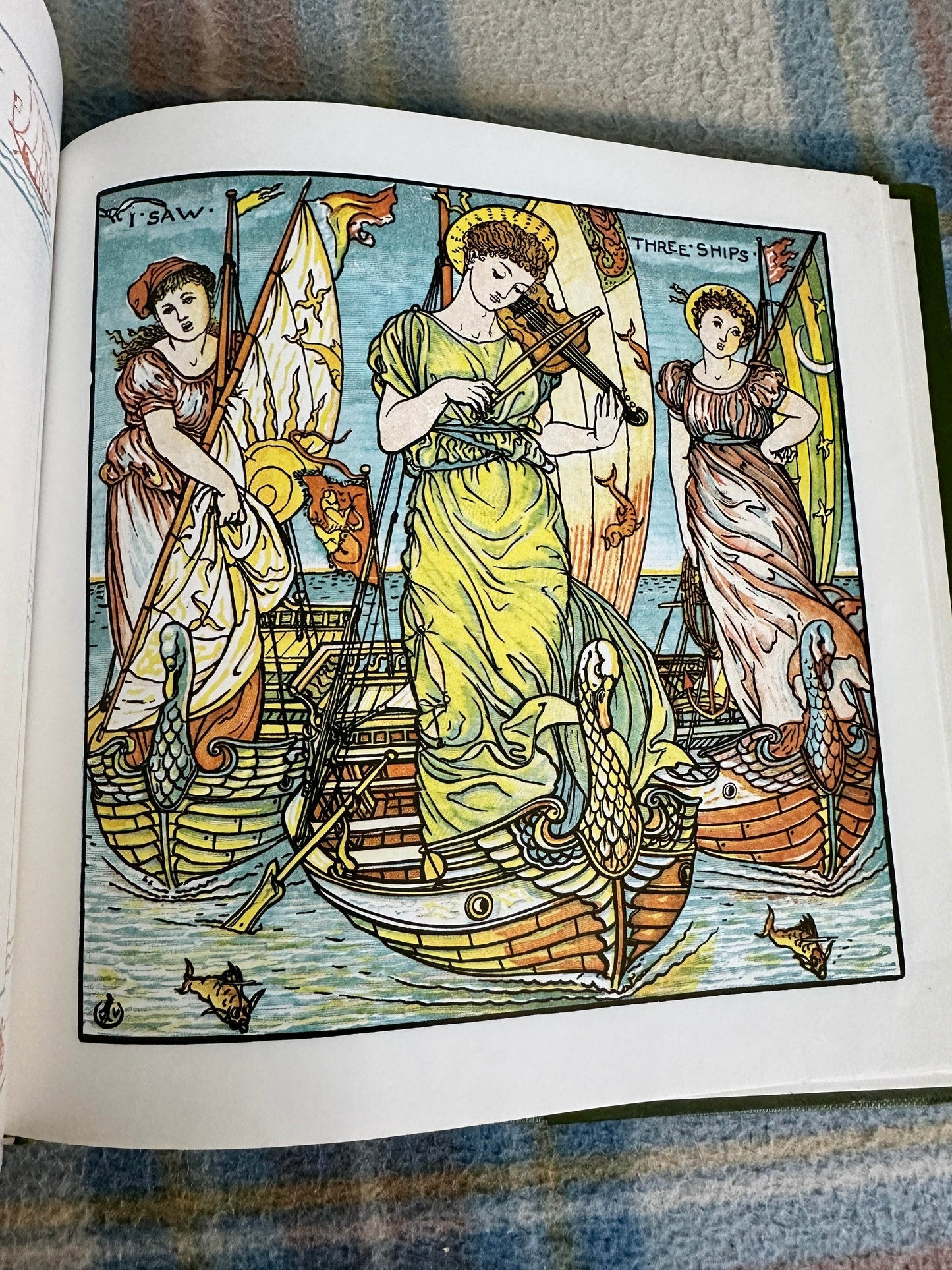 1993*1st* Here We Go Round The Mulberry Bush & Other Nursery Rhymes Illustrated by Walter Crane(Albion Publisher) - Honeyburn Books (UK)