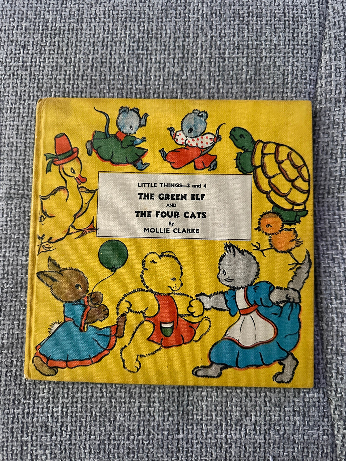 1960’s The Green Elf & The Four Cats(Little Things nos 3 & 4)Mollie Clarke(A. Wheaton & Co Ltd) - Honeyburn Books (UK)