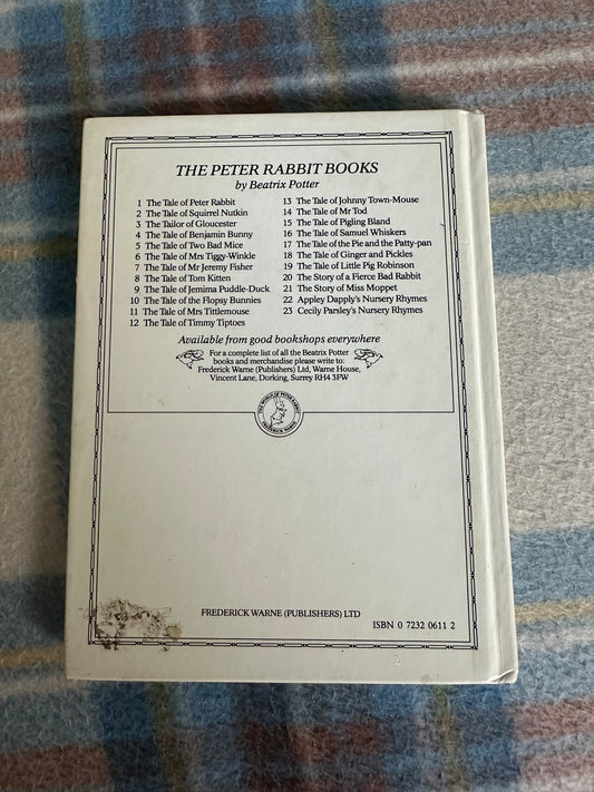 1984 The Story Of A Fierce Bad Rabbit - Beatrix Potter(Frederick Warne & Co Ltd - Honeyburn Books (UK)