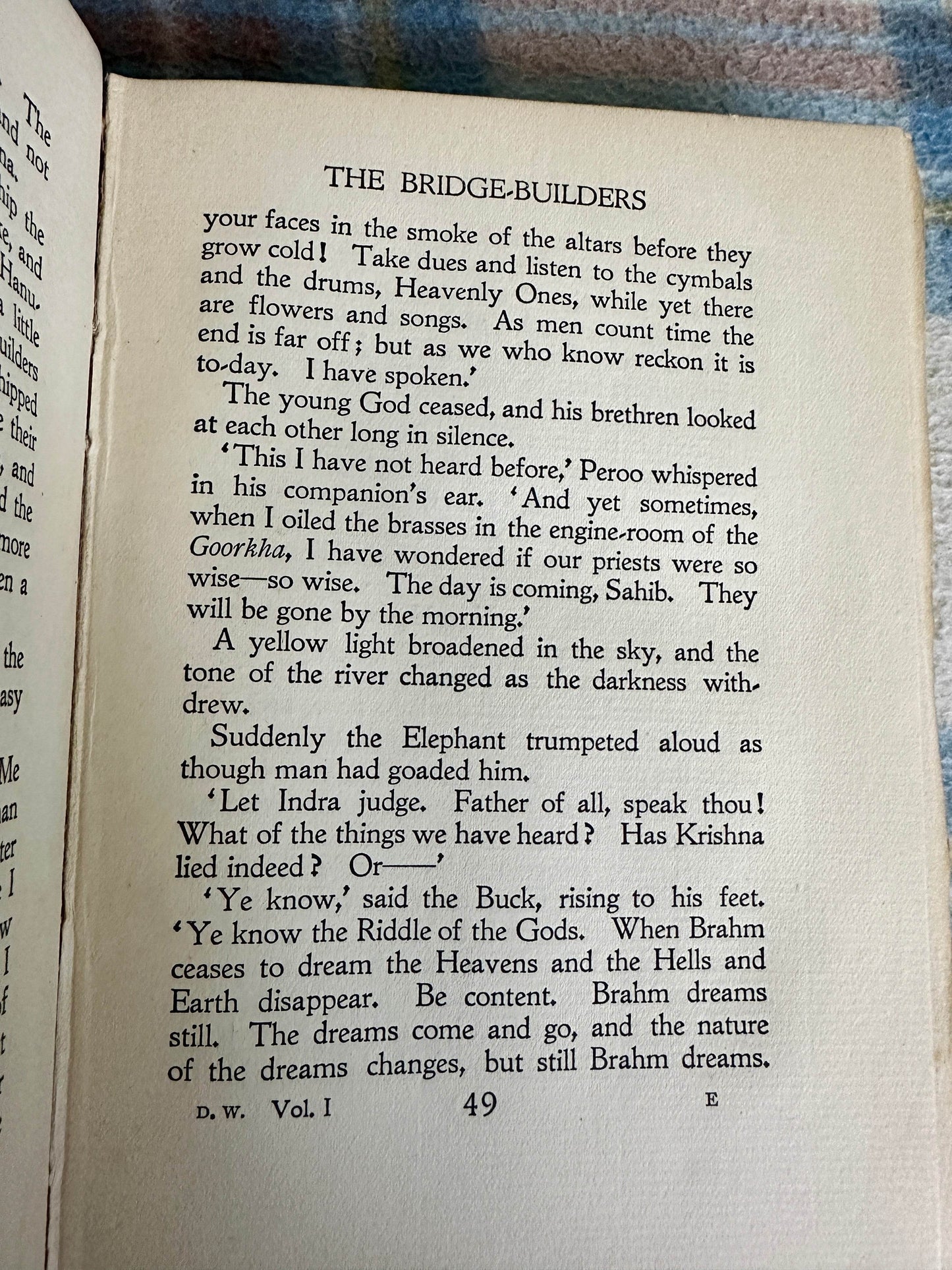 1915 The Day’s Work - Rudyard Kipling(In two volumes vol 1) MacMillan & Co Ltd - Honeyburn Books (UK)