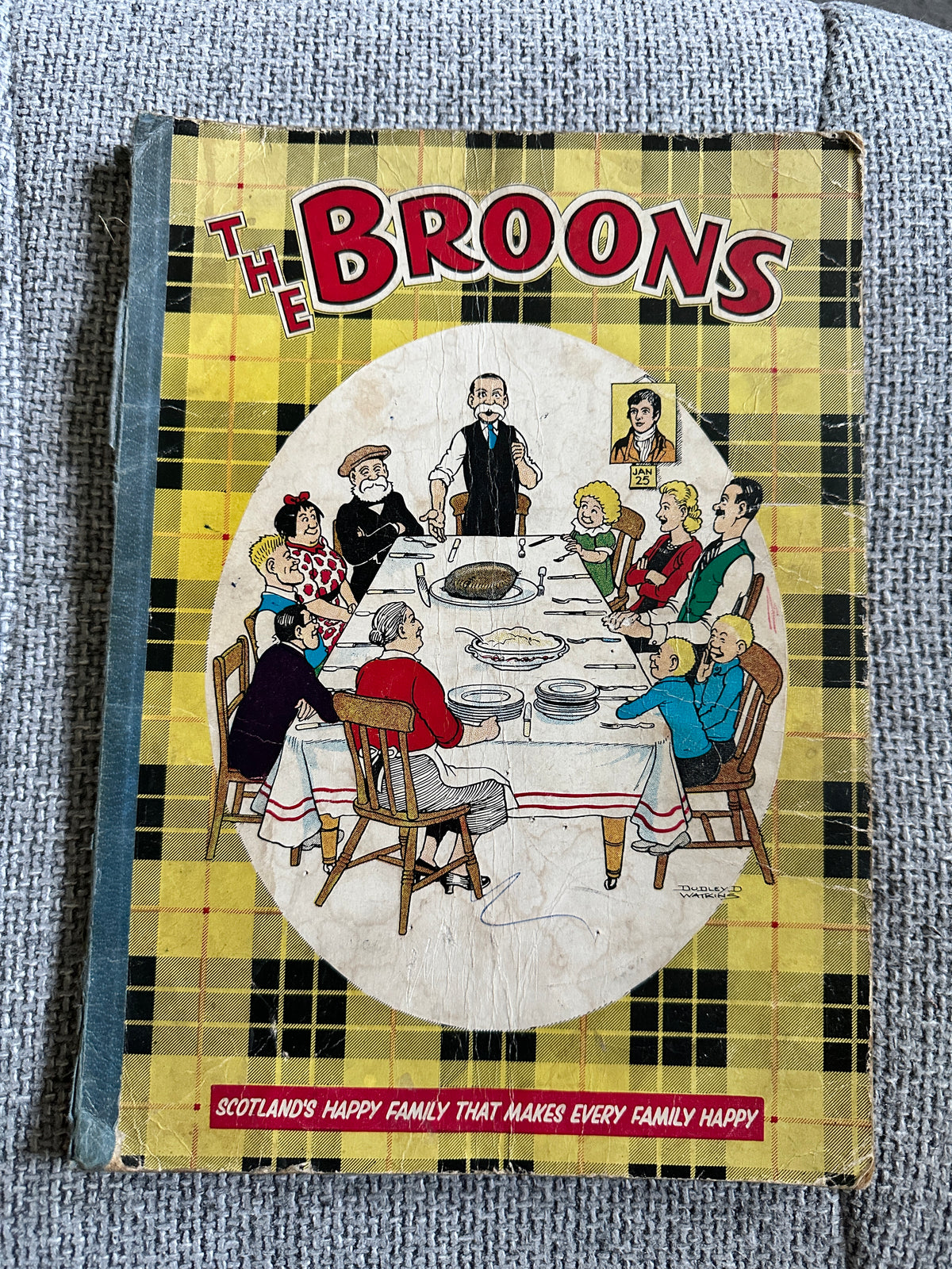1959 The Broons (Dudley Watkins Illust) D.C. Thomson & Co Ltd & John Leng & Co Ltd - Honeyburn Books (UK)