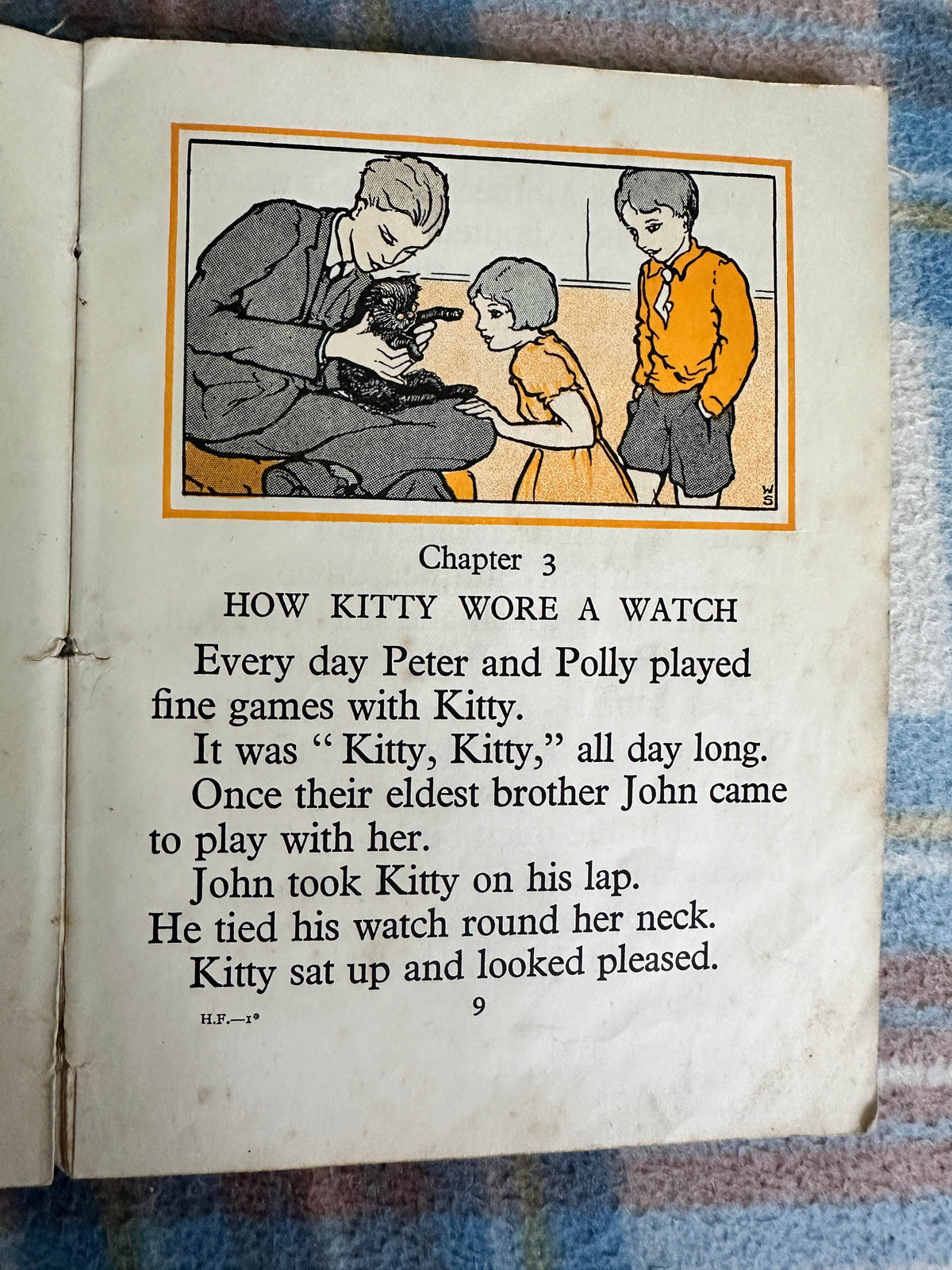 1940’s The Happy Family - R.K. & M. I. R. Polkinghorne(A9 London Supplementary Readers) University of London Press - Honeyburn Books (UK)