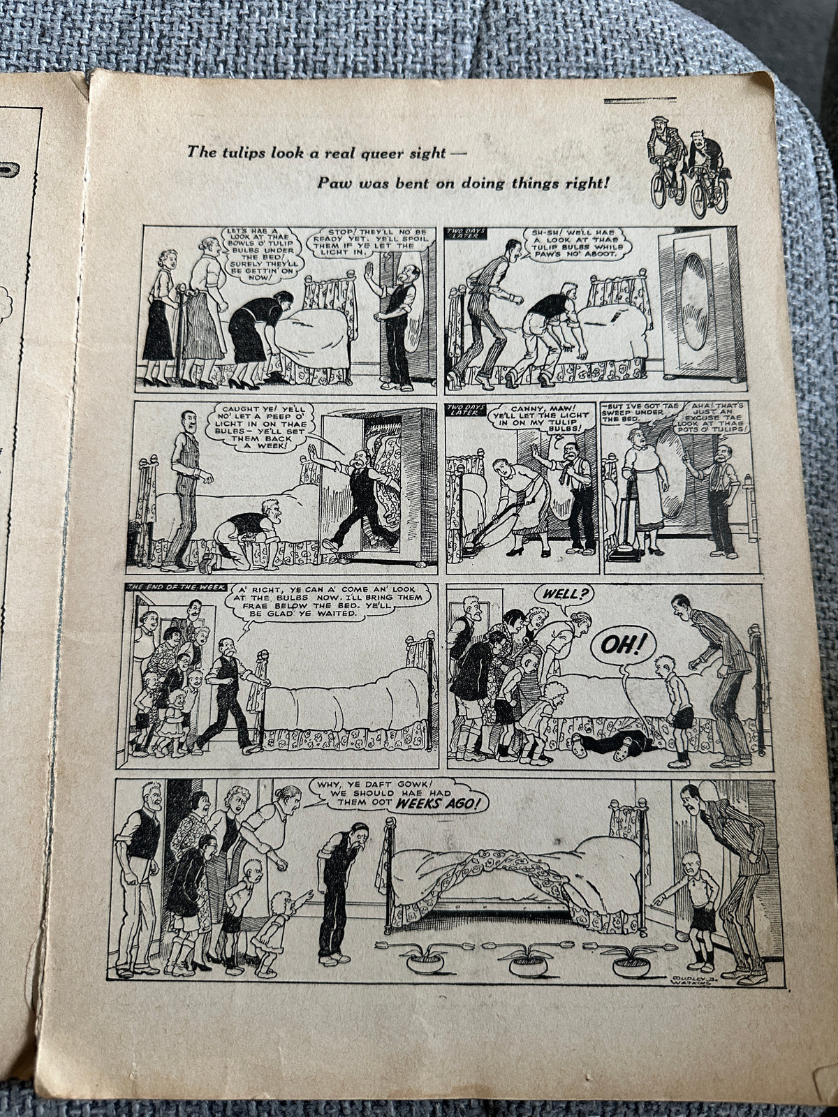 1959 The Broons (Dudley Watkins Illust) D.C. Thomson & Co Ltd & John Leng & Co Ltd - Honeyburn Books (UK)