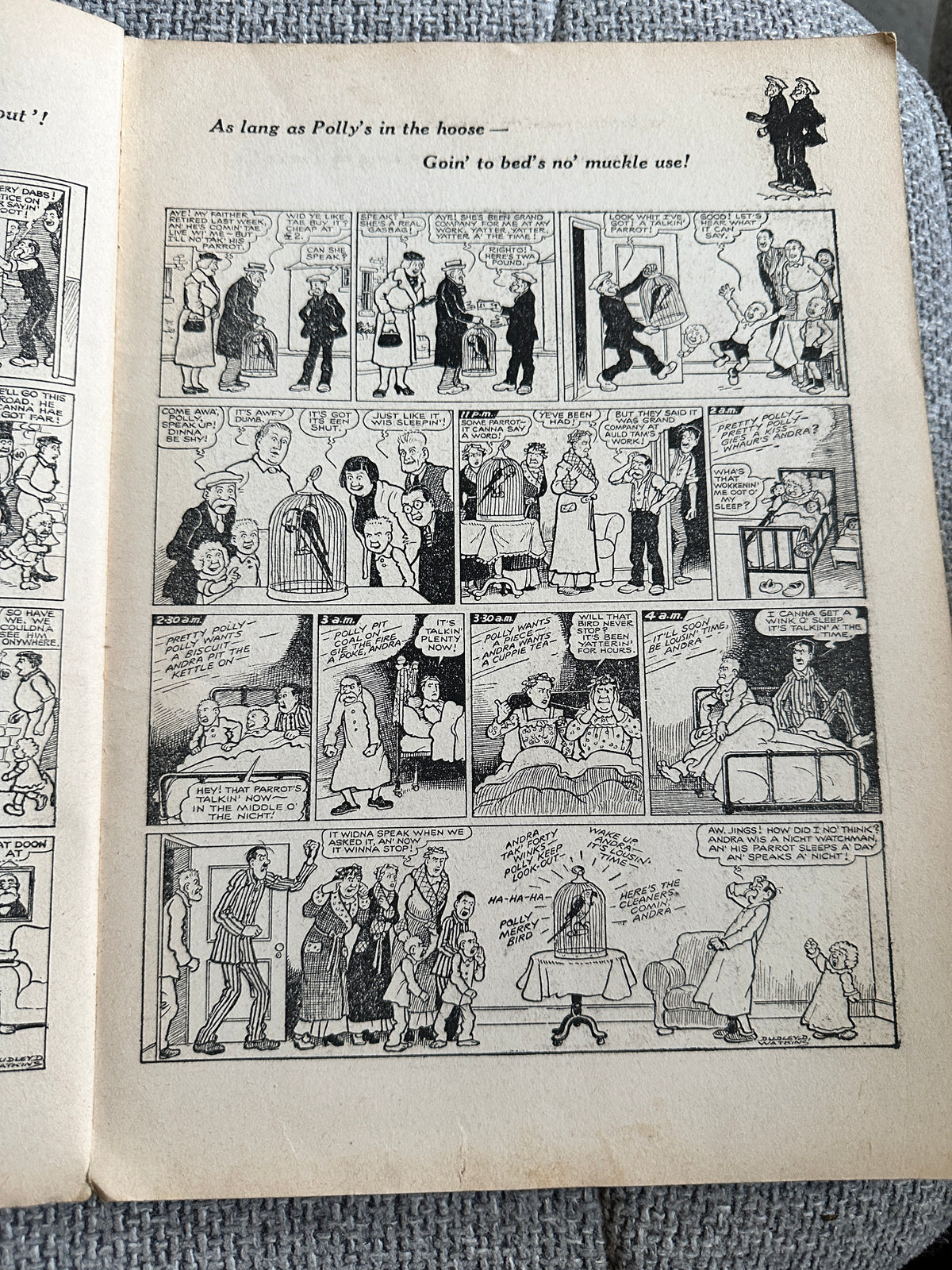 1959 The Broons (Dudley Watkins Illust) D.C. Thomson & Co Ltd & John Leng & Co Ltd - Honeyburn Books (UK)