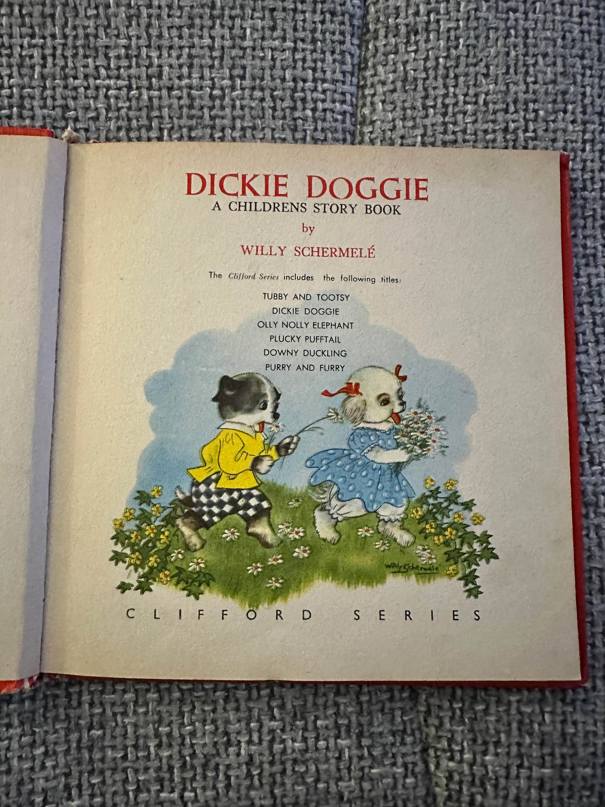 1950’s Dickie Doggie - Willy Schermelé (Clifford Series) - Honeyburn Books (UK)