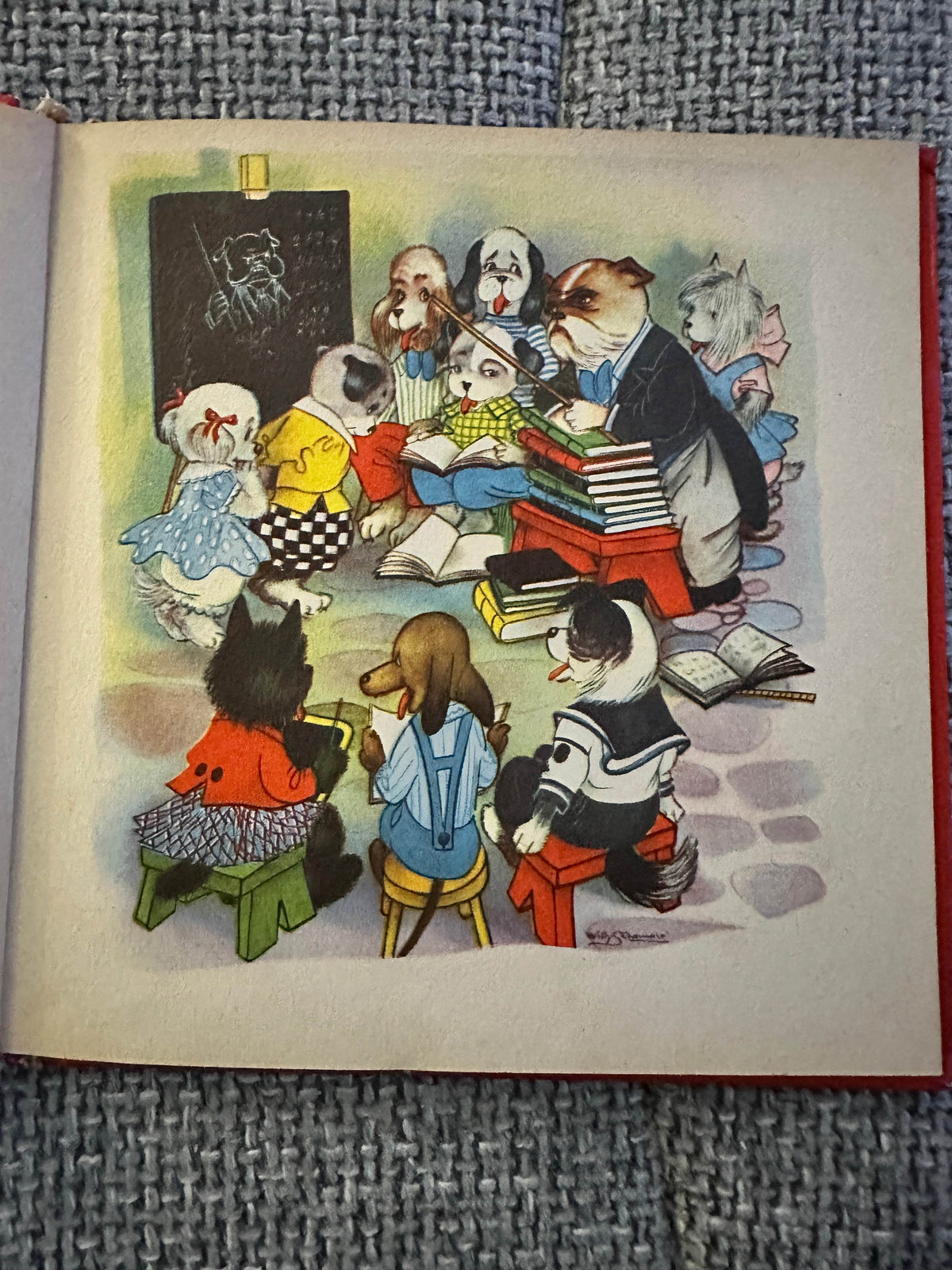 1950’s Dickie Doggie - Willy Schermelé (Clifford Series) - Honeyburn Books (UK)