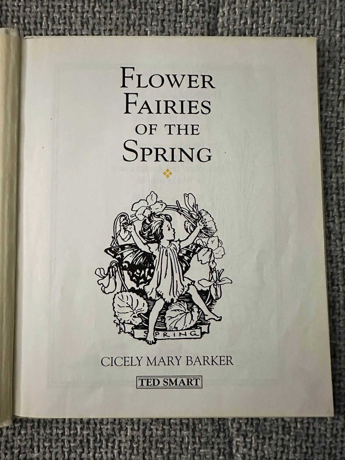 1999 Flower Fairies Of The Spring - Cicley Mary Barker(Ted Smart) - Honeyburn Books (UK)